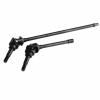 2Pcs Pipe Frame RC Car Universal Axle Set Drive Shaft AR14B Spare Parts for Off-Road Axial RBX10 Ryft AXI232043 - (Color: Black) view 2