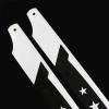2 Pairs 325mm Carbon Fiber Main Blade for Align Trex 450 Helicopter view 3