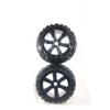 2pcs 3.6Inch 150mm Monster Truck Wheel Rim and Tire for 1/8 TRAXS HSP HPI E-MAXX Savage Flux ZD Racing RC Car view 2