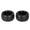 2pcs 3.6Inch 150mm Monster Truck Wheel Rim and Tire for 1/8 TRAXS HSP HPI E-MAXX Savage Flux ZD Racing RC Car view 3