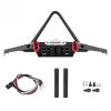 RC Crawler Steel Front Bumper with LED Lights for Axial SCX10 90046 Remote Control Car RC Crawler Parts Accessories view 1
