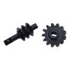 13T Overdrive Worm Gears Set of 2Pcs for Axial SCX24 1:24 Truck Car, Easily Install Hardened Steel Durable Front and Rear view 3