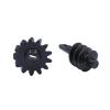 13T Overdrive Worm Gears Set of 2Pcs for Axial SCX24 1:24 Truck Car, Easily Install Hardened Steel Durable Front and Rear view 4