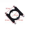 Abrazadera de tubo DIY de 35mm Carga de tubo de carbono multieje para proteccin de plantas accesorios de fotografa area UAV - (Color: Yellow) view 4
