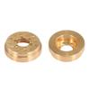 2PCS Brass 63g Internal Counterweight for 1.9 2.2 inch Wheel Rims Axial SCX10 90046 D90 TF2 TRAXS RTX4 view 1