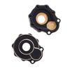 TRAXS RTX4 Upgrade Front Axle Brass Front and Rear Universal Bridge Cover A Pair of Electrophoresis - (CN) view 2