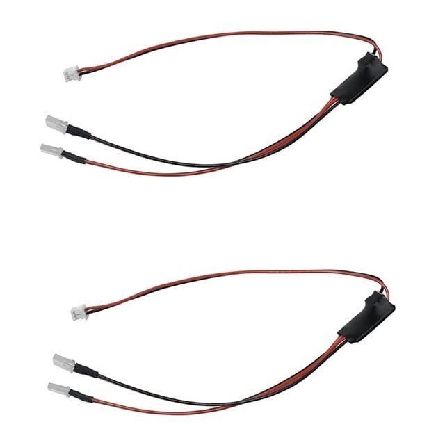 2Pcs LED Light for HBX HAIBOXING 901 901A 903 903A 1/12 RC Car Upgrades Parts Spare Accessories - (Color: As Shown)