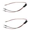 2Pcs LED Light for HBX HAIBOXING 901 901A 903 903A 1/12 RC Car Upgrades Parts Spare Accessories - (Color: As Shown) view 2