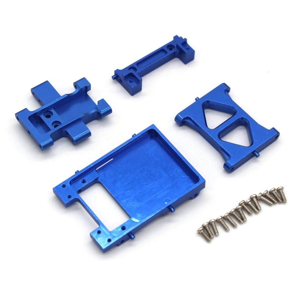 for FMS 1/18 EAZYRC Arizona Bronx RocHobby FIRE Horse Metal Beam Servo Bracket Gearbox Mount RC Car Upgrades Parts,2