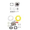1 Set 4 Hole Cylinder Set & 1 Set Carburetor - (Color: Silver) view 1