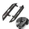 2 Pcs for 1/10 Axial 03007 SCX10 Metal Side Pedal Simulation Pedal of The Third Generation Climbing Car Op Upgrade Accessories - (Color: Black) view 3