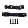 2Pcs Metal Drive Shaft CVD Driveshaft 9751 for TRAXS RTX4M RTX-4M 1/18 RC Crawler Car Kits - (Color: Black) view 2