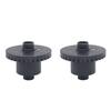 2Pcs Metal Steel Front and Rear Axle Gear for HB Toys ZP1001 ZP1002 ZP1003 ZP1004 ZP 1001 1/10 RC Car Upgrade Parts - (Color: Black) view 1