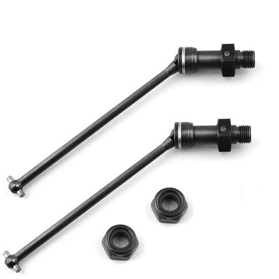 Eje de transmisin de Metal CVD EA1061 para JLB Racing Cheetah 11101 21101 J3 Speed 1/10, accesorios de coche RC, 2 piezas - (Color: Black)