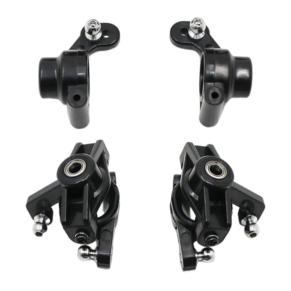 4X Front/Rear Hub Carrier & C Hub Carrier for 144001 1/14 RC Carwler Car Replaces Spare Parts Accessory