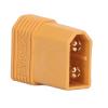 XT60 Male to T Female Adapter Yellow Universal One Piece RC T Plug Adapter High Toughness Copper for RC Airplane for RC Boat| | - view 4