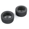 Off-Road Rear Tyres Thicken Skin Set for 1/5 HPI ROFUN BAHA ROVAN KM Baja 5B Truck Spare Toys Parts - (Color: Light Yellow) view 3