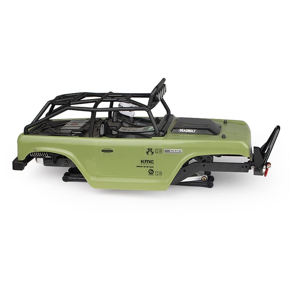 Front Bumper Anti-Collision Bar with Pull Ring for Axial SCX24 90081 for JEP RC Car Accessories