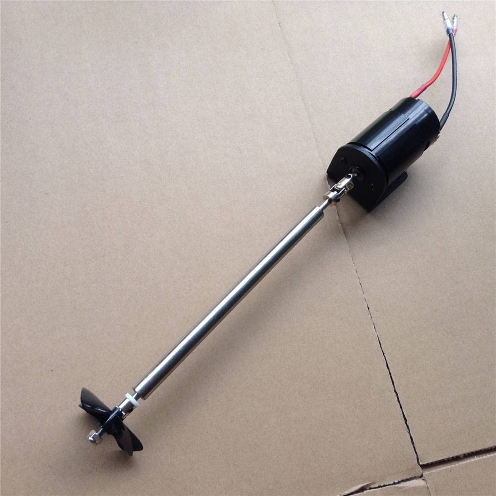 550 Black Strong Magneto + 4 mm Four propellers + + high Strength Stainless Steel Shaft Universal Joint