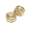 4PCS Brass Wheel Hub Counterweight Wheel for 1/24 Axial SCX24 90081 RC Car Accessories - (Color: Yellow) view 4