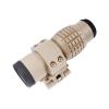 Sight 3X Magnifier Scope Compact Sights with Flip Up Cover Fit for 20mm Rail Mount Toys Telescope - (Color: Sand Color, CN) view 2