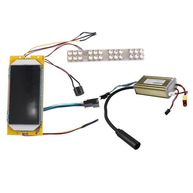 8 Inch Liquid Crystal Display +Controller for Kugoo S1 S2 S3 Electric Scooter Parts - (Color: Yellow)