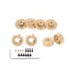 1:18 1:24 Model Car Metal Copper Counterweight Steering Cup Upgrade Accessories for 1/18 1/24 Mini-Z Jimny 4X4 Wrangler view 1