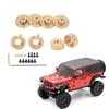 1:18 1:24 Model Car Metal Copper Counterweight Steering Cup Upgrade Accessories for 1/18 1/24 Mini-Z Jimny 4X4 Wrangler view 2