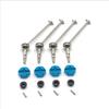WTY 144001 124016 124017 124018 124019 RC Car Upgrade Parts Silver CVD Coupler Kit - (Color: 1 Set Blue) view 1