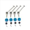 WTY 144001 124016 124017 124018 124019 RC Car Upgrade Parts Silver CVD Coupler Kit - (Color: 1 Set Blue) view 2