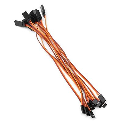 10Pcs 200mm Extension Servo Wire Lead Cable for RC Futaba JR 20cm Male to Female