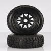 Baja 5T/5SC on Road Wheels and Tyres 2pc (Front) 95164 view 1