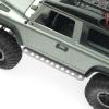 for MN Model 1:12 D90 D91 Metal Front Armor Protection Guard & Metal Pedal Side Plate Slider for MN D90 D91 D99S MN99S - (Color: Plum) view 3