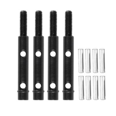 for Axial Capra UTB18 Strengthened Steel Axle Shaft Front and Rear Wheel Metal Connecting Shaft Spare Parts - (Color: as Shown)