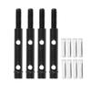 for Axial Capra UTB18 Strengthened Steel Axle Shaft Front and Rear Wheel Metal Connecting Shaft Spare Parts - (Color: as Shown) view 1