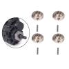 4 Pieces Accessory, Hexagonal Coupler Adapter, Kit, for Shaft Rear Axle Front Axle Short Axis view 2