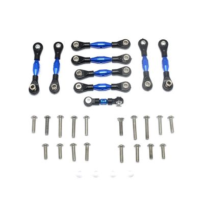 9PCS GPM Racing TRAXS 4-Tec 2.0 Blue Aluminum Tie Rod Set GT160-B-BEBK 8341 8342 8346 8348 RC Car Replacement Accessories - (CN)