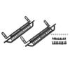 1Pair Metal Side Pedal Rock Sliders Foot Pedal Side Guard Plate for TRAXS RTX-4 RTX4 1/10 RC Crawler Car Upgrade Parts - (Color: Black) view 1