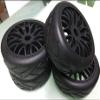 1/8 On Road Off Road Rally Buggy Melting Racing Short Course Tire Set for Serpent 811 Hobao 8SC/vs 4pcs view 1