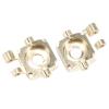 Brass Weight Steering Link Blocks Knuckle Diff Cover Caster Blocks RC Crawler Car Steering Link for 1/18 RTX4-M Upgrade Parts - (Color: as Shown) view 3