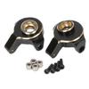 2Pcs Brass Steering Knuckles Steering Cup for 1/24 RC Crawler Car Axial SCX24 90081 AXI00001 AXI00002 Upgrades Parts Accessories - (Color: As Shown) view 1