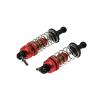 -4Pcs Metal Shock Absorber for SG1603 SG1604 SG1605 UDIRC UD1601 UD1602 UD1603 UD1607 1/16 RC Car Upgrade Parts - (Color: Red) view 3