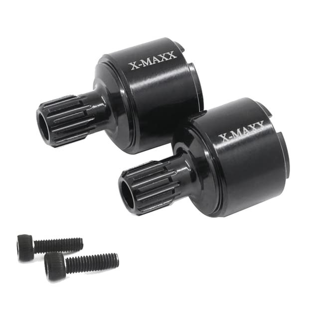 2Pcs Harden Steel Drive Cup for Trax X-maX XMAXX 1/5 6S/8S 7754X RC Car Upgrade Parts - (Color: as Shown)