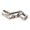 2Set Rc Double Universal Joint Cardan Joint Gimbal Couplings with Screw,5X5mm & 4X4mm view 2