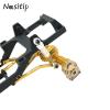 Puente de puerta delantera y trasera, accesorios de actualizacin de Metal de latn tapa de palanca de cambios, Compatible con coche de Control remoto FMS 1/24 Fcx24 - (Color: Yellow) view 3
