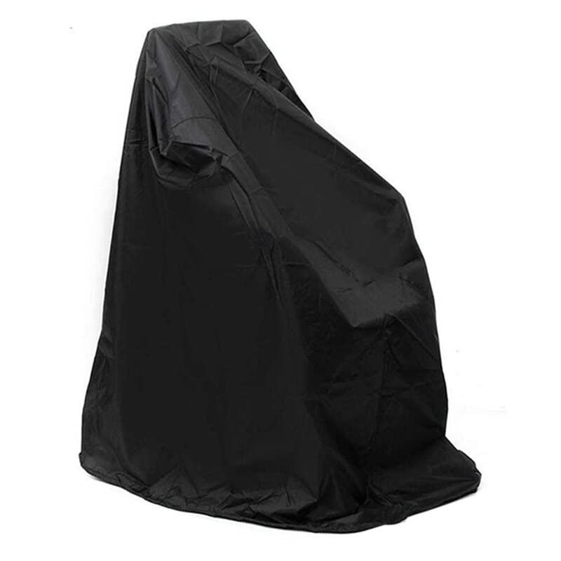Electric Wheelchair Dust Cover Outdoor Elderly Scooter Waterproof Cover Electric Wheelchair Rain and Dust Cover Black