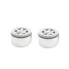 4Pcs for RTX-4 RTX-6 6X6 G63 G500 SCX10 Climbing Car 2.2 Inch Metal Lock Tire Wheel Rims,Silver view 3