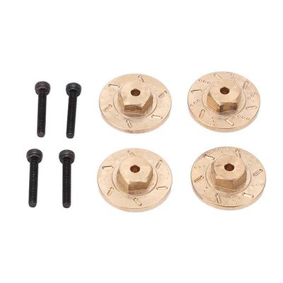 RC Brass Hexagonal Counterweight Adapter RC Brass Hex Hub Adapter Stable for Remote Control Car| | -
