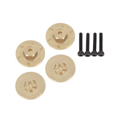 RC Accessories Simulated Brake Pads Brake Disc Hub for Miniz Rear Wheel Cover for 1/18 1/24 Miniz 4x4