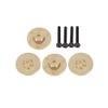 RC Accessories Simulated Brake Pads Brake Disc Hub for Miniz Rear Wheel Cover for 1/18 1/24 Miniz 4x4 view 3
